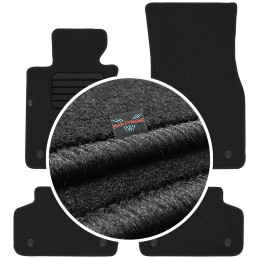 BMW 5 G30 G31 2017- MAX-DYWANIK veliūriniai grindų kilimėliai