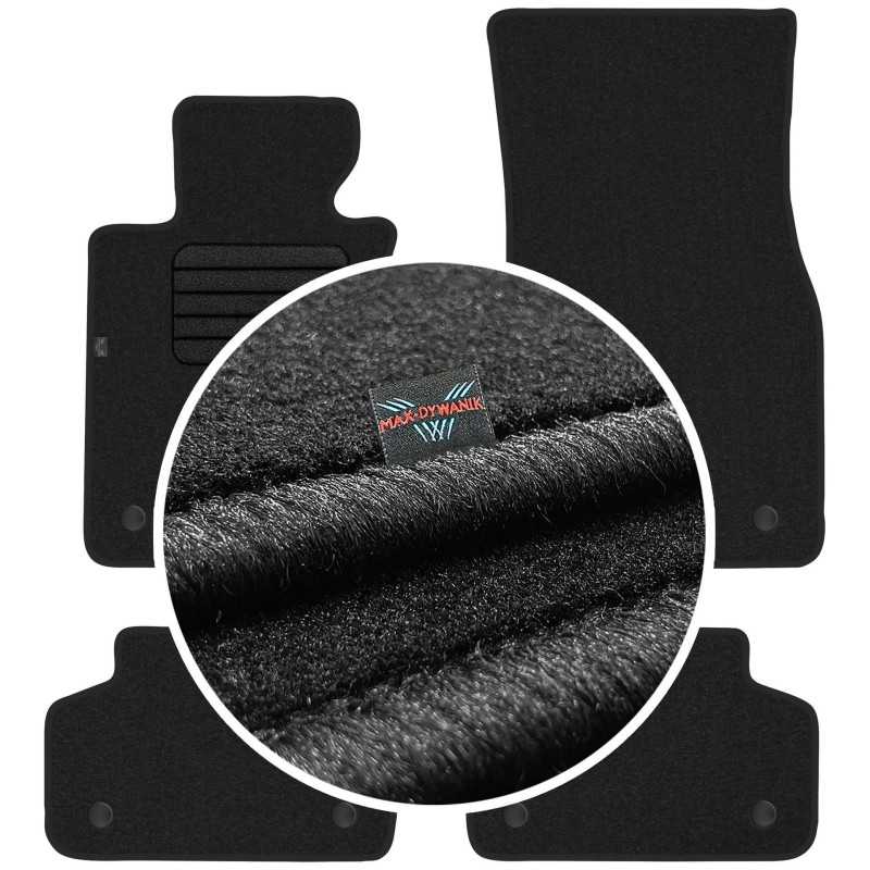 BMW 5 G30 G31 2017- MAX-DYWANIK veliūriniai grindų kilimėliai