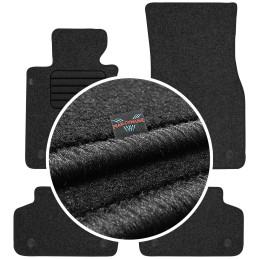 BMW 5 G30 G31 2017- MAX-DYWANIK veliūriniai grindų kilimėliai