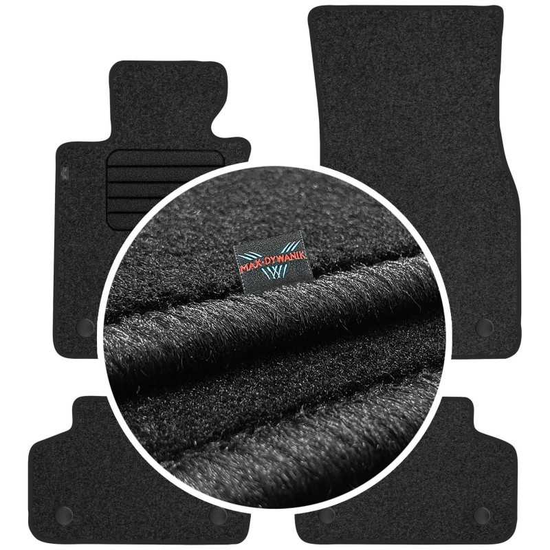 BMW 5 G30 G31 2017- MAX-DYWANIK veliūriniai grindų kilimėliai