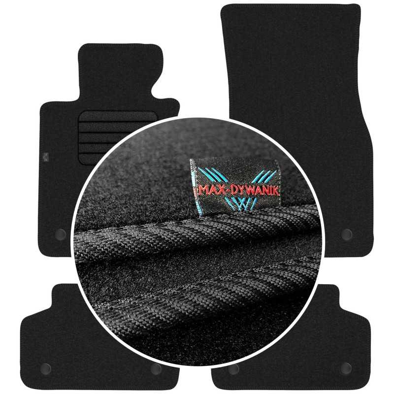 BMW 5 G30 G31 2017- MAX-DYWANIK veliūriniai grindų kilimėliai