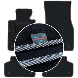 BMW 5 G30 G31 2017- MAX-DYWANIK veliūriniai grindų kilimėliai