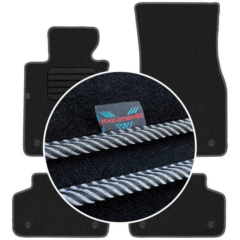 BMW 5 G30 G31 2017- MAX-DYWANIK veliūriniai grindų kilimėliai