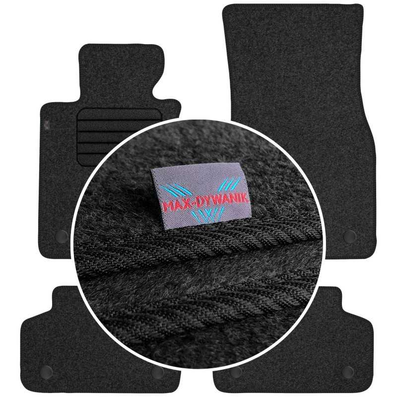 BMW 5 G30 G31 2017- MAX-DYWANIK veliūriniai grindų kilimėliai