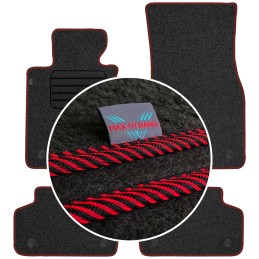 BMW 5 G30 G31 2017- MAX-DYWANIK veliūriniai grindų kilimėliai