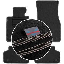 BMW 5 G30 G31 2017- MAX-DYWANIK veliūriniai grindų kilimėliai