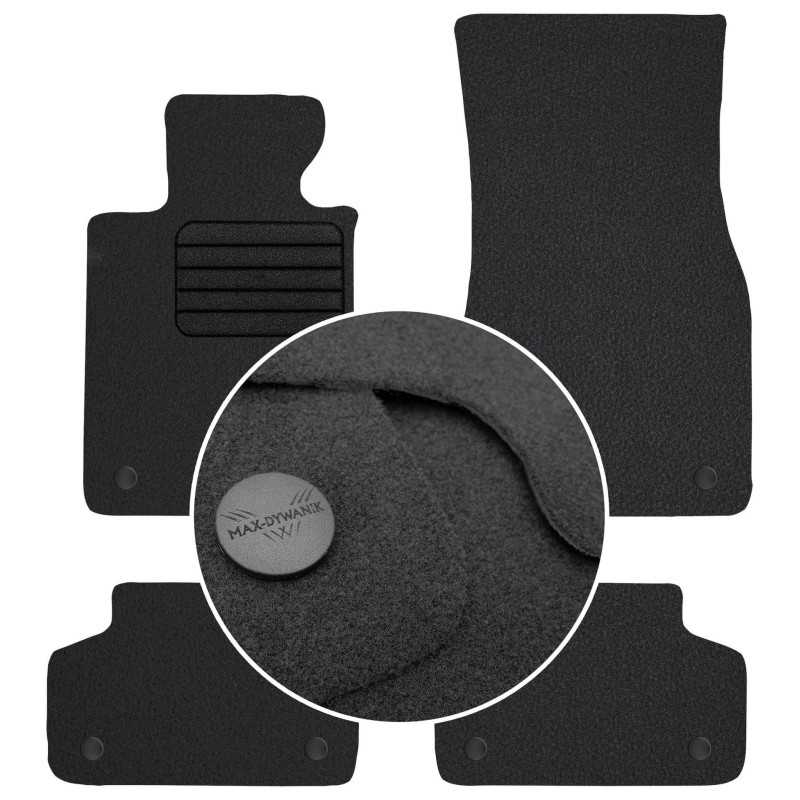 BMW 5 G30 G31 2017- MAX-DYWANIK veliūriniai grindų kilimėliai