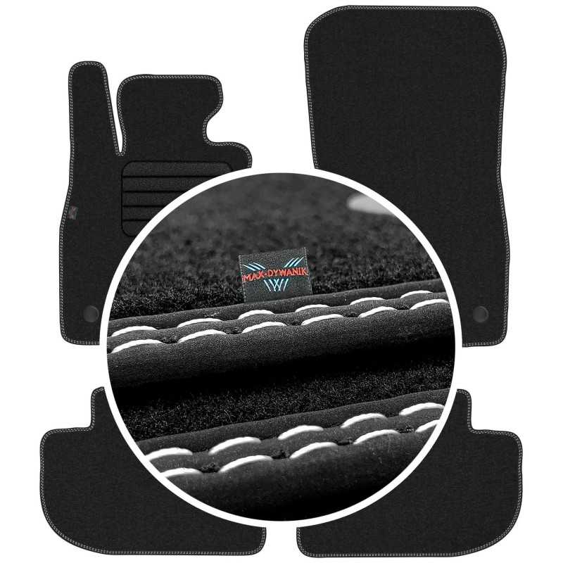 BMW 6 F06 Gran Coupe 2011-2019 Veliūriniai kilimėliai MAX-DYWANIK