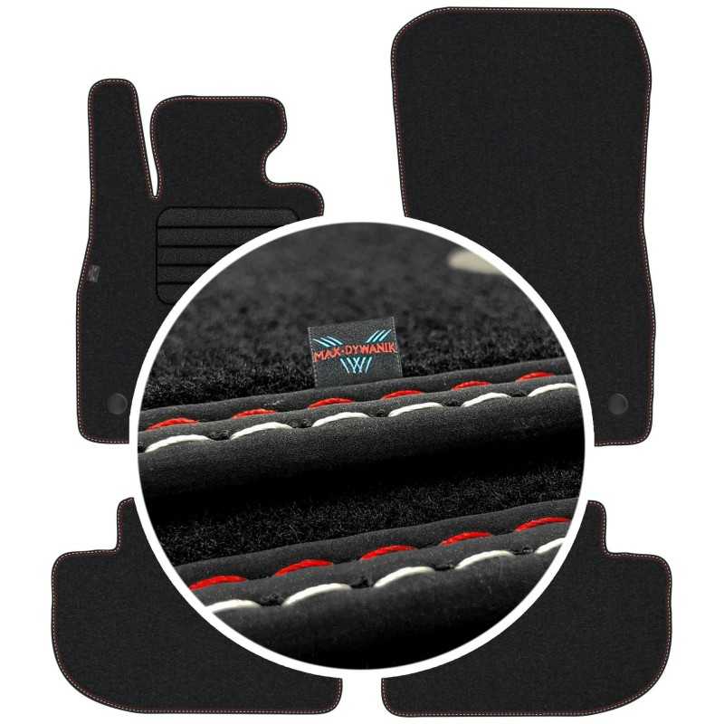 BMW 6 F06 Gran Coupe 2011-2019 Veliūriniai kilimėliai MAX-DYWANIK