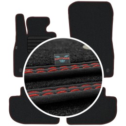 BMW 6 F06 Gran Coupe 2011-2019 Veliūriniai kilimėliai MAX-DYWANIK