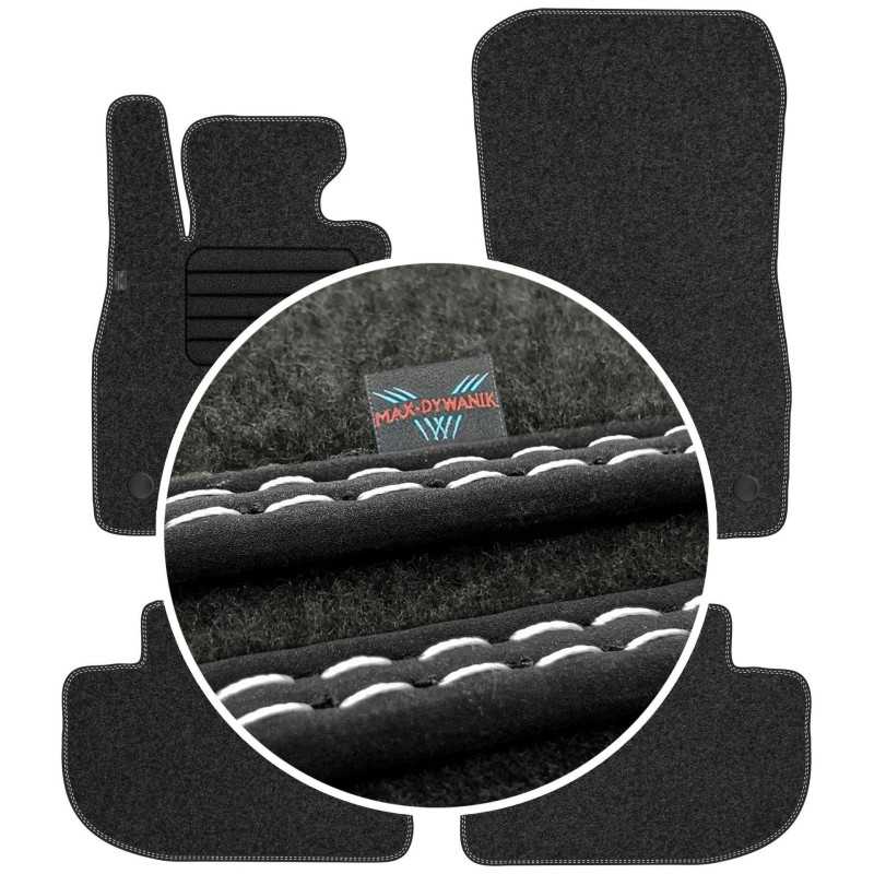 BMW 6 F06 Gran Coupe 2011-2019 Veliūriniai kilimėliai MAX-DYWANIK