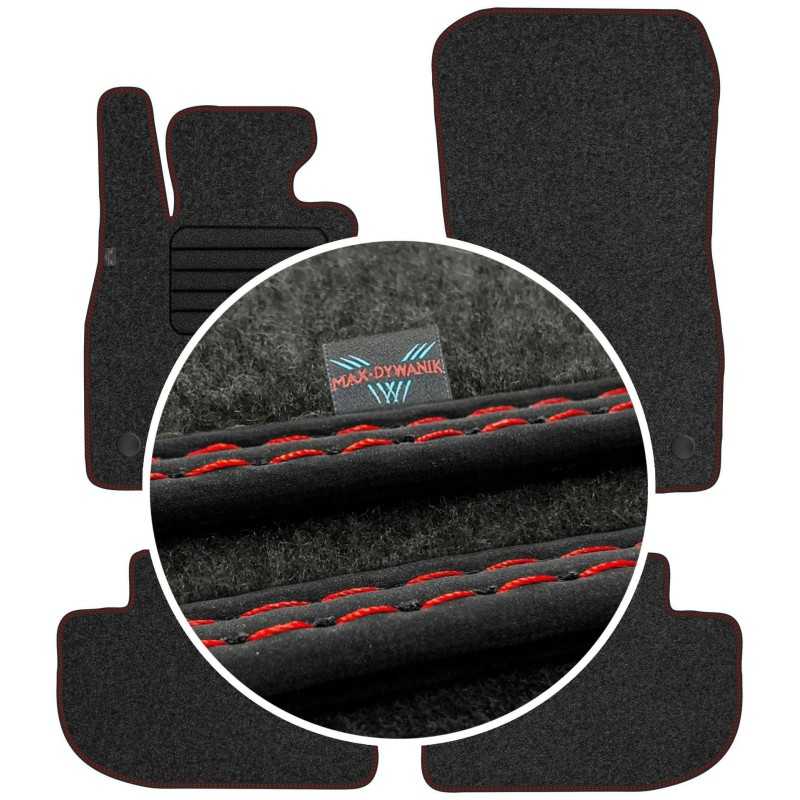 BMW 6 F06 Gran Coupe 2011-2019 Veliūriniai kilimėliai MAX-DYWANIK