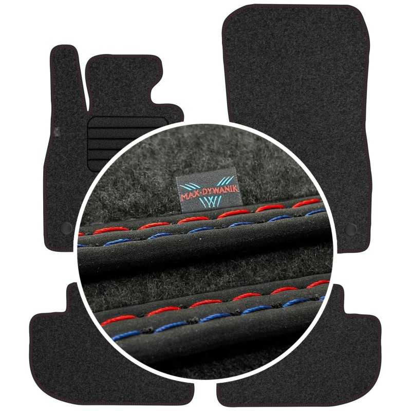 BMW 6 F06 Gran Coupe 2011-2019 Veliūriniai kilimėliai MAX-DYWANIK