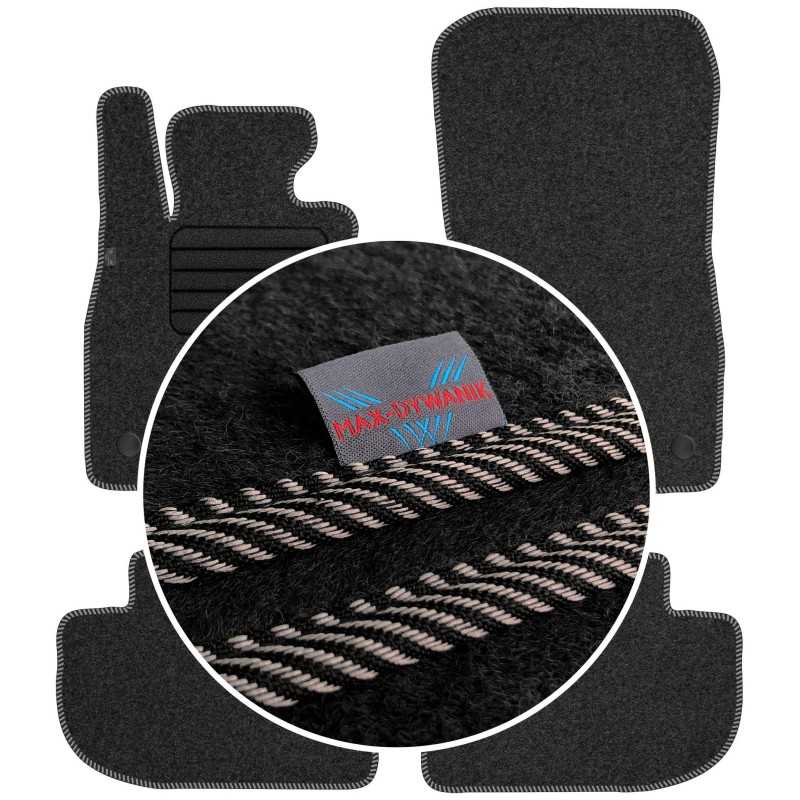 BMW 6 F06 Gran Coupe 2011-2019 Veliūriniai kilimėliai MAX-DYWANIK