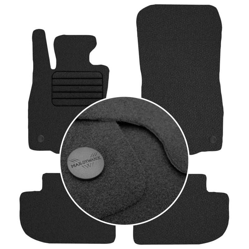 BMW 6 F06 Gran Coupe 2011-2019 Veliūriniai kilimėliai MAX-DYWANIK