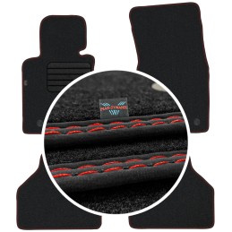BMW 7 E65 Short 2001-2008 Veliūriniai kilimėliai MAX-MAT