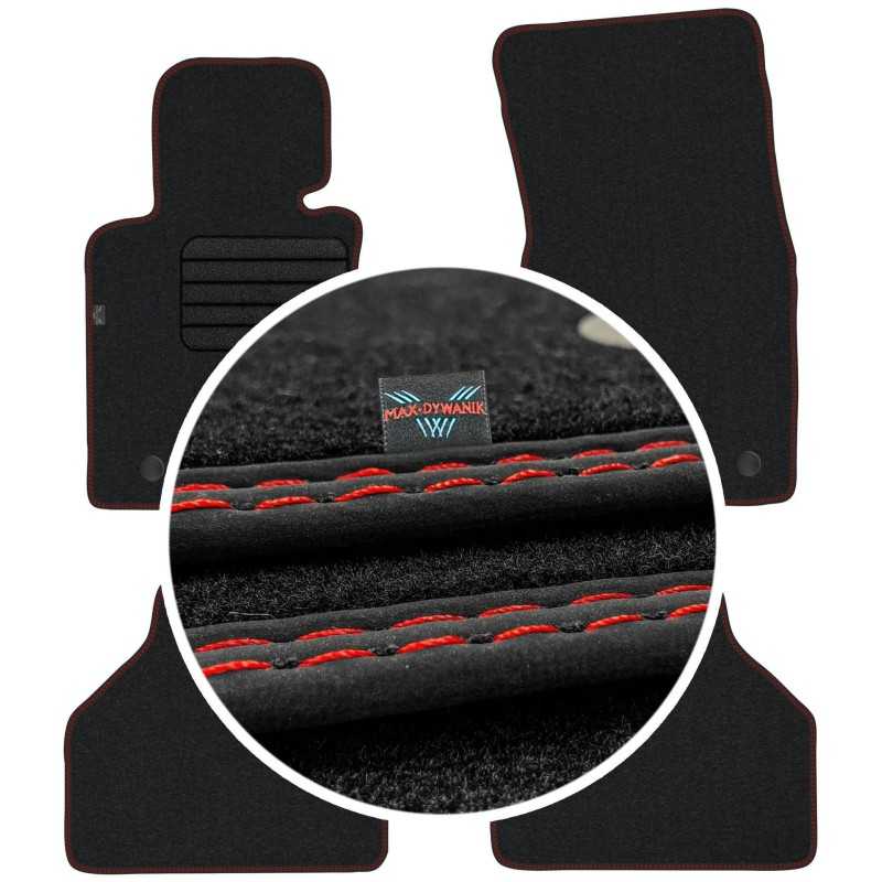 BMW 7 E65 Short 2001-2008 Veliūriniai kilimėliai MAX-MAT