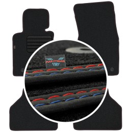 BMW 7 E65 Short 2001-2008 Veliūriniai kilimėliai MAX-MAT