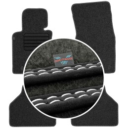 BMW 7 E65 Short 2001-2008 Veliūriniai kilimėliai MAX-MAT