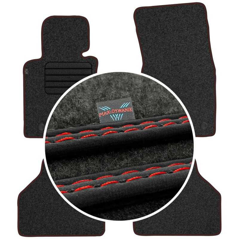 BMW 7 E65 Short 2001-2008 Veliūriniai kilimėliai MAX-MAT