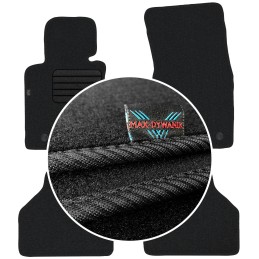 BMW 7 E65 Short 2001-2008 Veliūriniai kilimėliai MAX-MAT