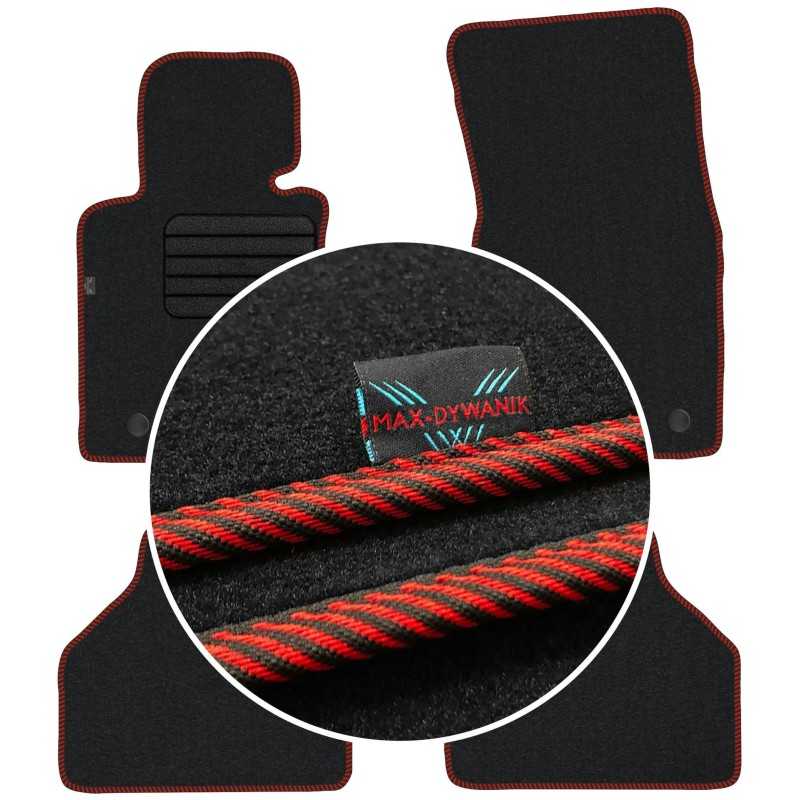 BMW 7 E65 Short 2001-2008 Veliūriniai kilimėliai MAX-MAT