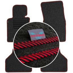 BMW 7 E65 Short 2001-2008 Veliūriniai kilimėliai MAX-MAT