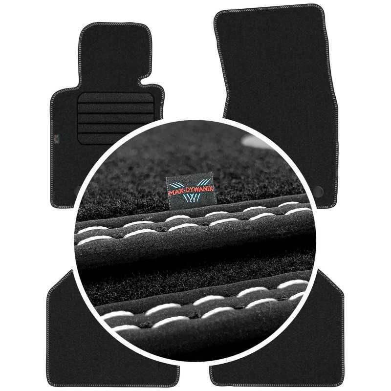 BMW 7 E66 Long 2001-2008 Veliūriniai kilimėliai MAX-MAT