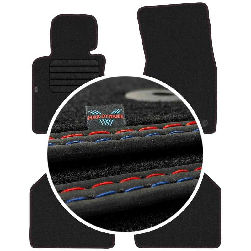 BMW 7 E66 Long 2001-2008 Veliūriniai kilimėliai MAX-MAT