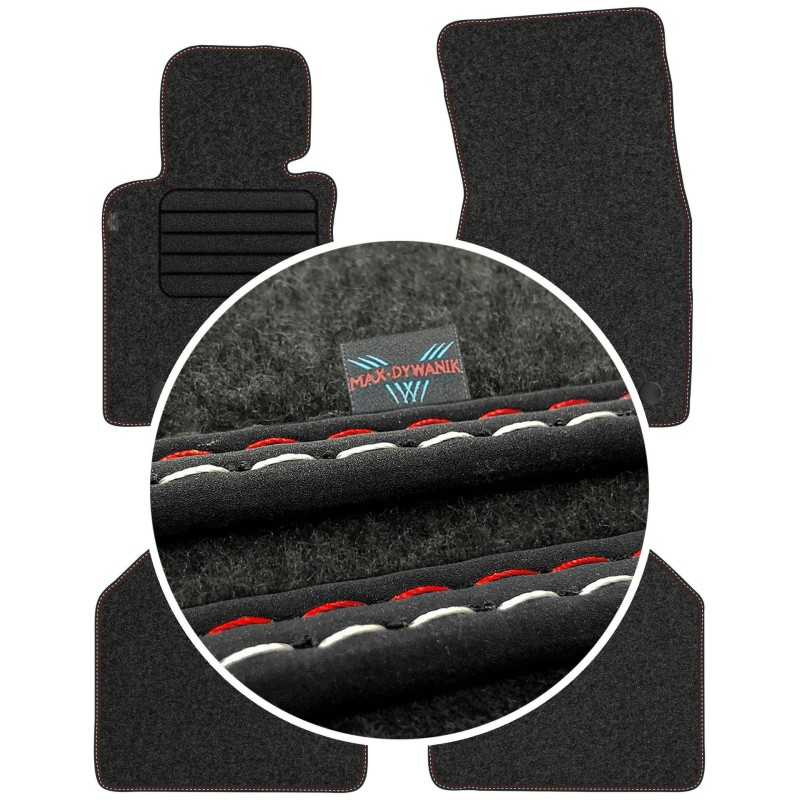 BMW 7 E66 Long 2001-2008 Veliūriniai kilimėliai MAX-MAT