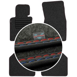 BMW 7 E66 Long 2001-2008 Veliūriniai kilimėliai MAX-MAT