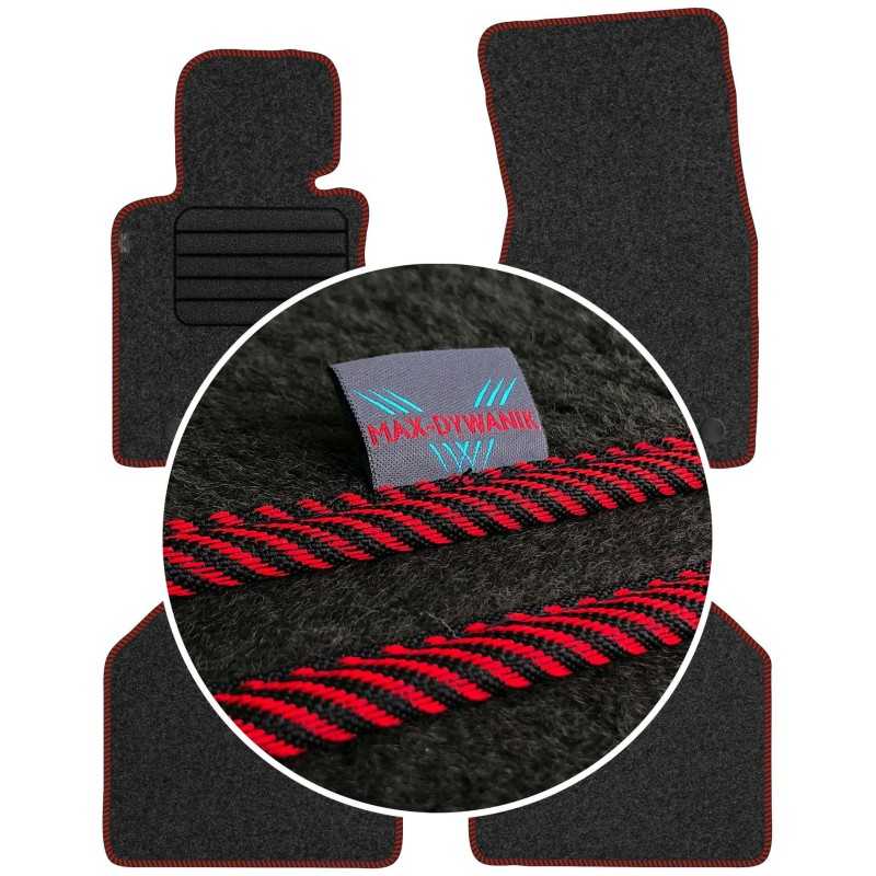 BMW 7 E66 Long 2001-2008 Veliūriniai kilimėliai MAX-MAT