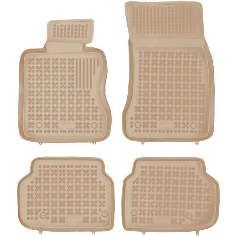 BMW 7 F01 2008-2015 Guminiai kilimėliai REZAW BEIGE 200707/B