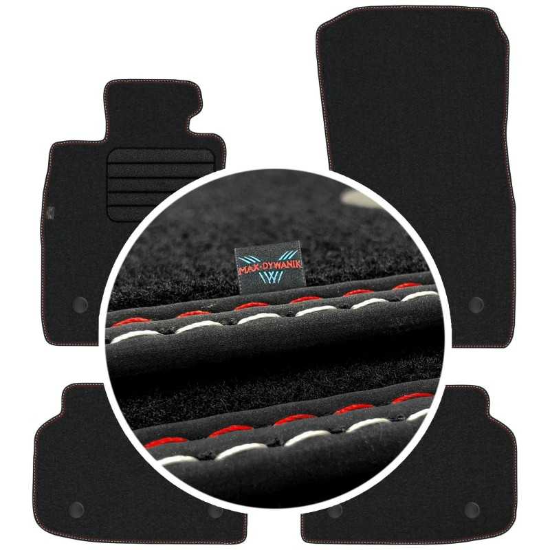 BMW 7 F01 2008-2015 Veliūriniai kilimėliai MAX-MAT