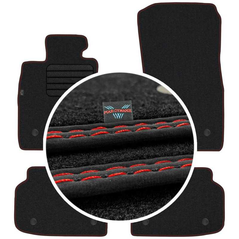 BMW 7 F01 2008-2015 Veliūriniai kilimėliai MAX-MAT
