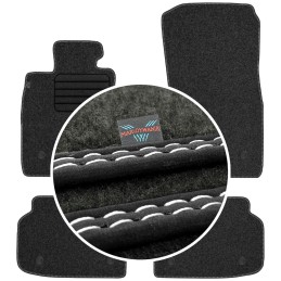 BMW 7 F01 2008-2015 Veliūriniai kilimėliai MAX-MAT