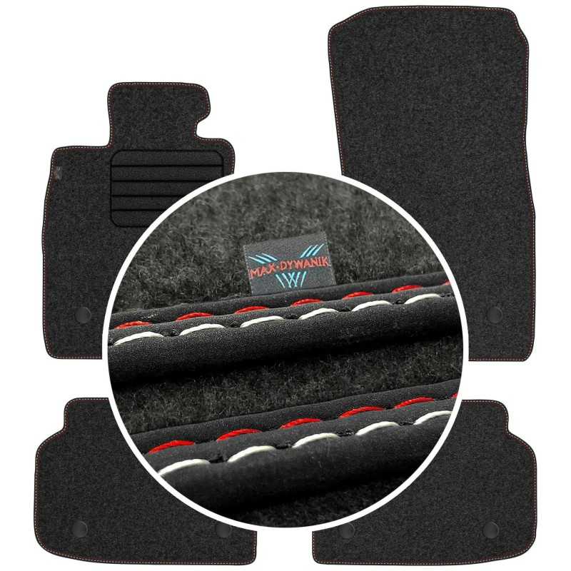 BMW 7 F01 2008-2015 Veliūriniai kilimėliai MAX-MAT