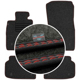 BMW 7 F01 2008-2015 Veliūriniai kilimėliai MAX-MAT