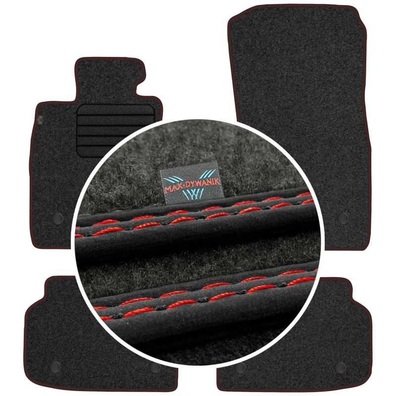 BMW 7 F01 2008-2015 Veliūriniai kilimėliai MAX-MAT