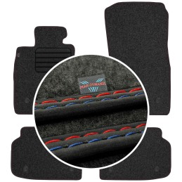BMW 7 F01 2008-2015 Veliūriniai kilimėliai MAX-MAT