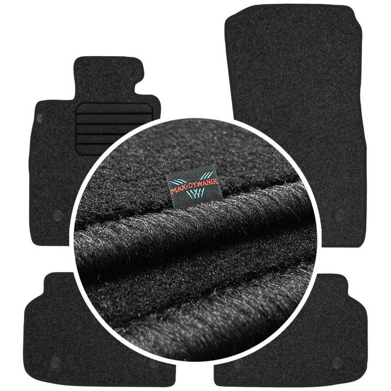 BMW 7 F01 2008-2015 Veliūriniai kilimėliai MAX-MAT