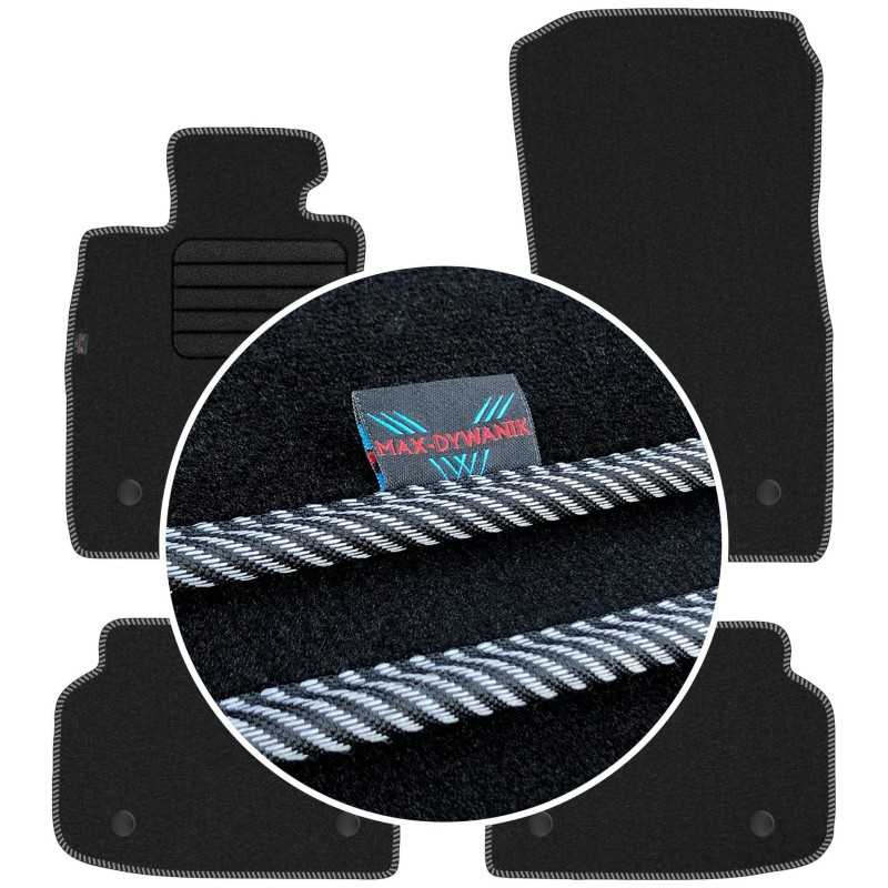 BMW 7 F01 2008-2015 Veliūriniai kilimėliai MAX-MAT