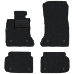 BMW 7 F01 2008-2015 Veliūriniai kilimėliai MAX-MAT