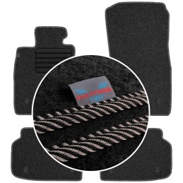 BMW 7 F01 2008-2015 Veliūriniai kilimėliai MAX-MAT