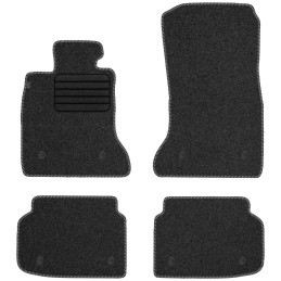 BMW 7 F01 2008-2015 Veliūriniai kilimėliai MAX-MAT