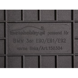 BMW s3 E90 E91 E92 2004-2011 Guminiai kilimėliai MOTOHOBBY FRONT 150304/2