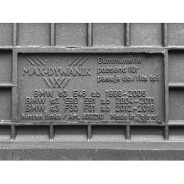 BMW s3 F30 F31 2012-2012 Guminiai kilimėliai MAX-MAT 800210