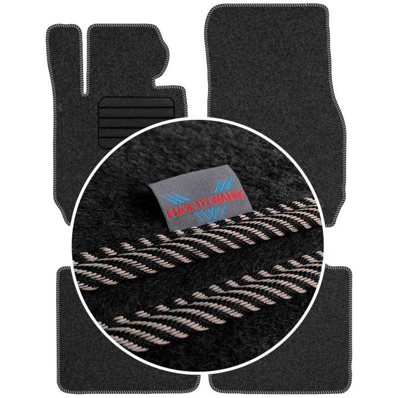 BMW s3 F34 GT 2017- MAX-DYWANIK veliūriniai grindų kilimėliai