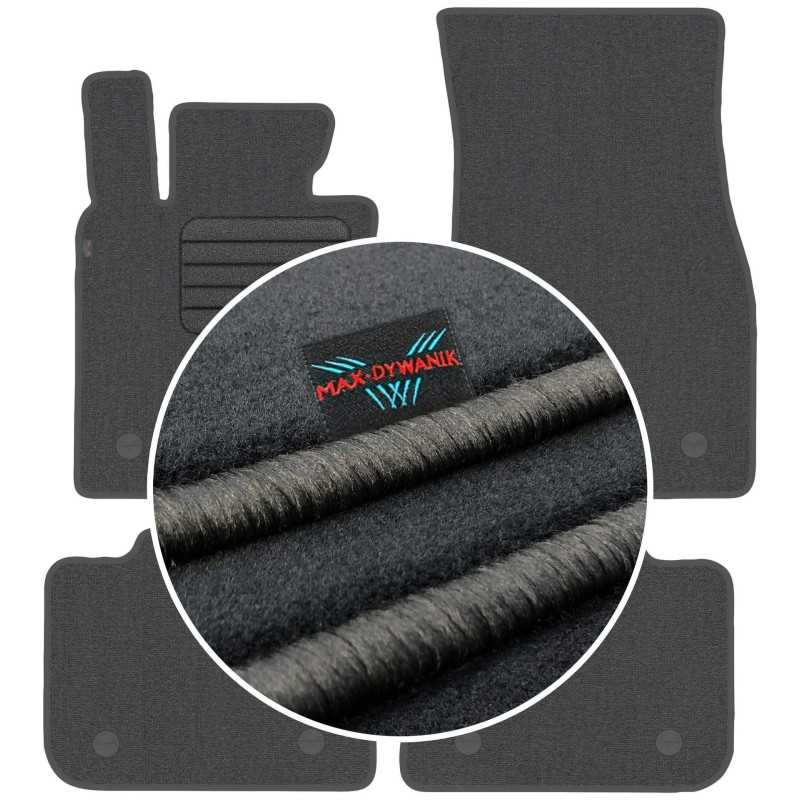 BMW s6 G32 GT 2017- Veliūriniai kilimėliai MAX-DYWANIK