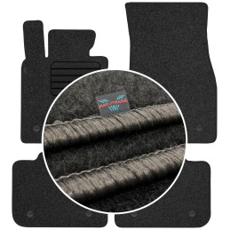 BMW s6 G32 GT 2017- Veliūriniai kilimėliai MAX-DYWANIK